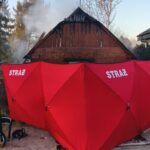 04.03.2026. Skarżysko-Kamienna. Pożar / Fot. Marek Sikora/www.SpottedSkarzysko.pl