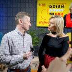 Audycja „Dzień dobry to ja! Rozmowy inne niż wszystkie w Radiu Kielce”. Kama Kępczyńska / Fot. Piotr Kwaśniewski – Radio Kielce