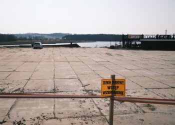 11.03.2026. Radoszyce. Miejsce, w którym wykonany będzie odwiert / Fot. Magdalena Galas-Klusek - Radio Kielce