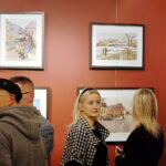 19.03.2026. Kielce. OMPiO. Wystawa akwareli Dawida Sołtysa / Fot. Jarosław Kubalski - Radio Kielce