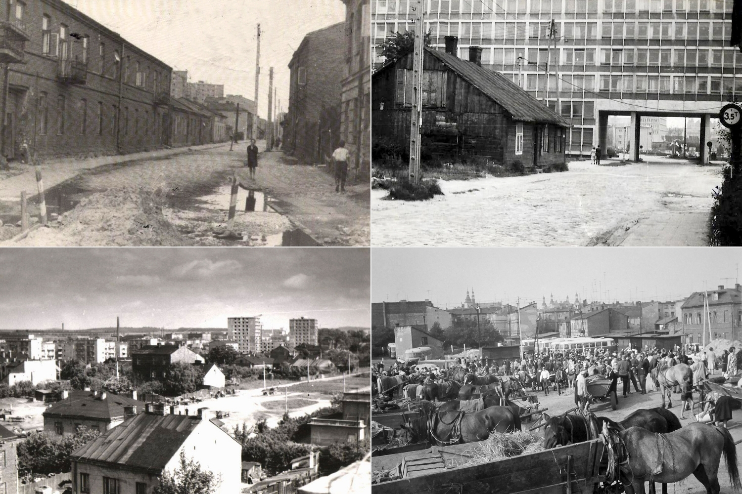 Historia kieleckich ulic. Nowy Świat, Targowa i Pocieszka