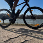 09.03.2026. Kielce. Ścieżka rowerowa wokół zalewu kieleckiego / Fot. Wiktor Taszłow - Radio Kielce