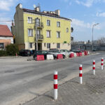 16.03.2026. Kielce. Słupki blokujące / Fot. Wiktor Taszłow - Radio Kielce