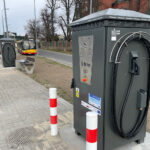 25.03.2026. Kielce. Instalacja ładowarek na dworcu autobusowym / Fot. Wiktor Taszłow - Radio Kielce