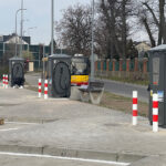 25.03.2026. Kielce. Instalacja ładowarek na dworcu autobusowym / Fot. Wiktor Taszłow - Radio Kielce