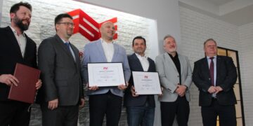 17.03.2026. Starachowice W siedzibie Specjalnej Strefy Ekonomicznej w Starachowicach odbyło się uroczyste wręczenie decyzji o wsparciu dla przedsiębiorstw planujących nowe inwestycje w województwie świętokrzyskim / Fot. Marta Gajda-Kruk - Radio Kielce