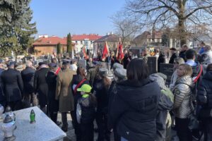 01.03.2026. Sandomierz. Dzień Żołnierzy Wyklętych / Fot. Grażyna Szlęzak-Wójcik - Radio Kielce