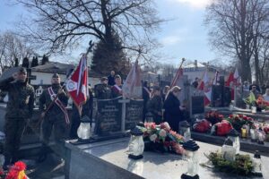 01.03.2026. Sandomierz. Dzień Żołnierzy Wyklętych / Fot. Grażyna Szlęzak-Wójcik - Radio Kielce