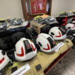 10.03.2026. Dwikozy, Przekazanie sprzętu dla jednostek OSP z gminy Dwikozy / Fot. Grażyna Szlęzak-Wójcik - Radio Kielce