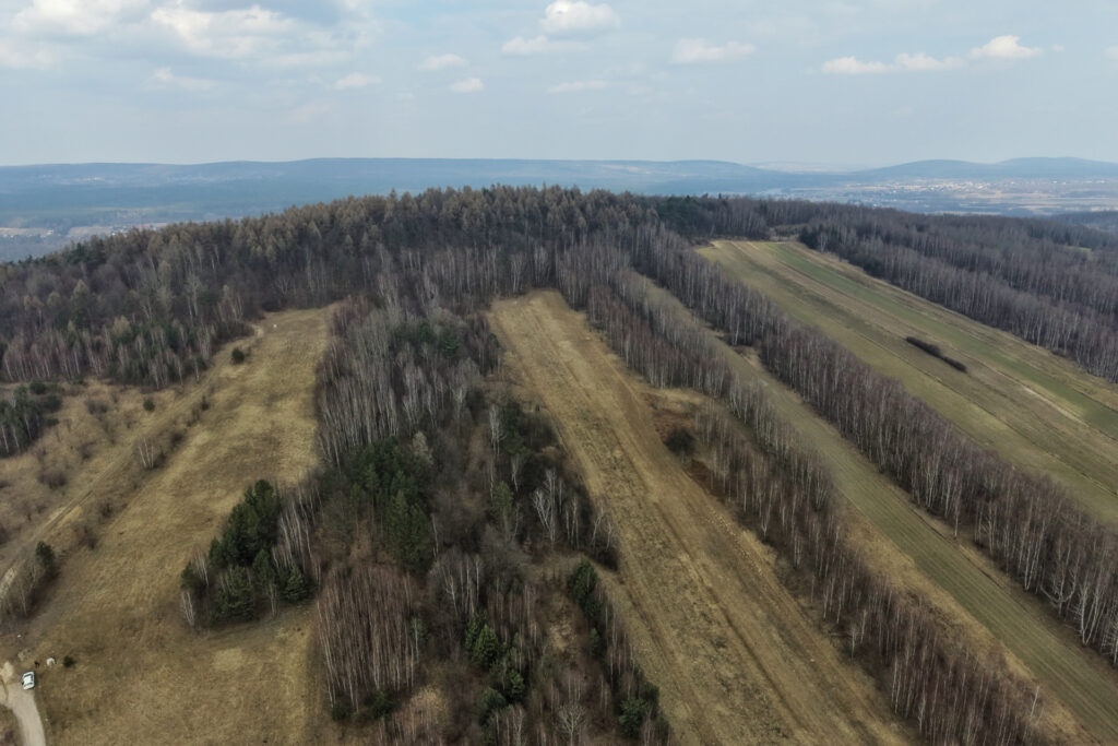 12.03.2026. Ciekoty. Góra Radostowa / Fot. Jarosław Kubalski - Radio Kielce