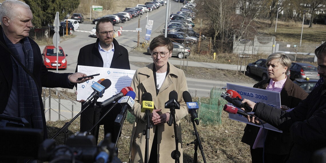 Tysiące nowych miejsc parkingowych ma powstać w Kielcach