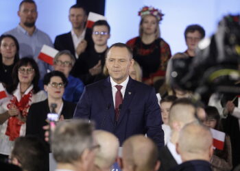 Karol Nawrocki w Chmielniku: - Na miłość boską, czemu sami nie możemy zapłacić za nasze zbrojenia?