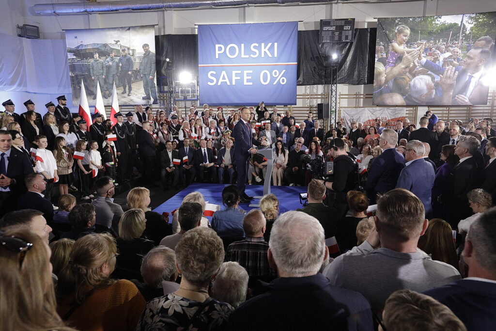 Karol Nawrocki w Chmielniku: - Na miłość boską, czemu sami nie możemy zapłacić za nasze zbrojenia? - Radio Kielce