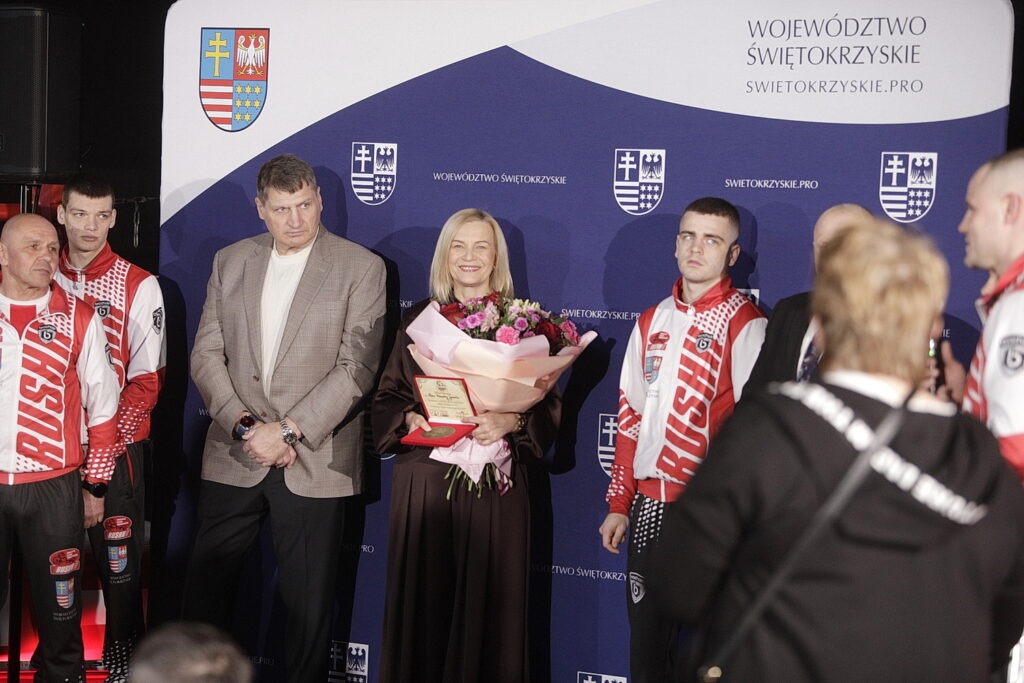 Legendarny pięściarz na treningu kieleckiego klubu