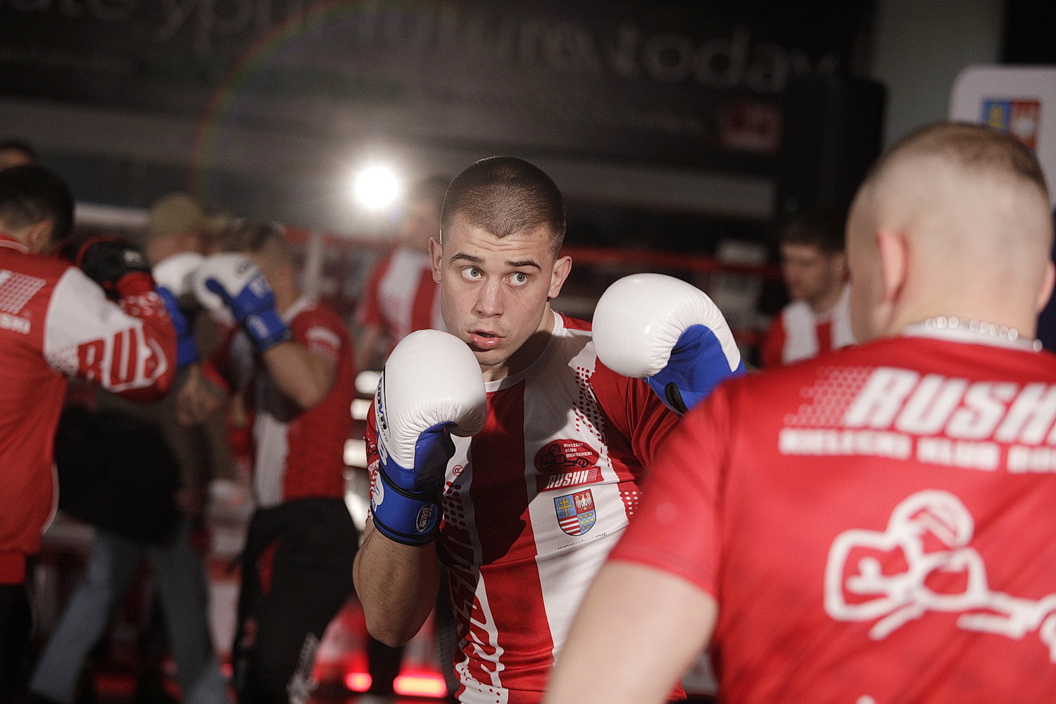 Legendarny pięściarz na treningu kieleckiego klubu