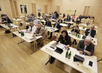 23.02.2026. Kielce. Sesja Sejmiku Województwa Świętokrzyskiego / Fot. Jarosław Kubalski - Radio Kielce