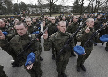 28.03.2026 Kielce. Centrum Przygotowań do Misji Zagranicznych. Przysięga wojskowa / Fot. Jarosław Kubalski - Radio Kielce