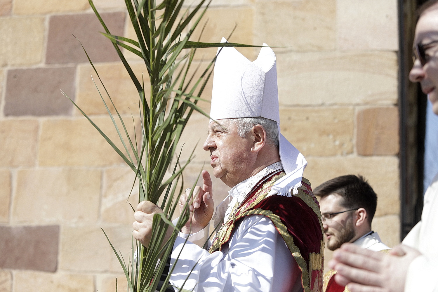 Biskup Piotrowski: Niedziela Palmowa jest zapowiedzią lepszego czasu dla człowieka