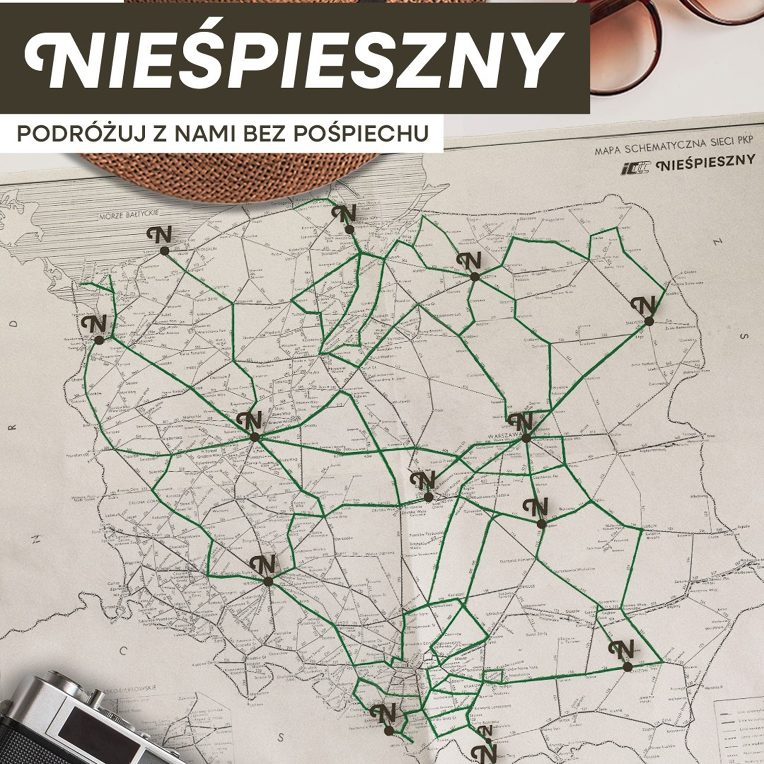 Pociąg do przeszłości. Podróż „Nieśpiesznym” do lat 80-tych / źródło: PKP Intercity; intercity.pl