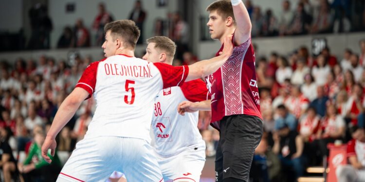 22.03.2026. Mecz Polska - Łotwa / Fot. Paweł Bejnarowicz / ZPRP