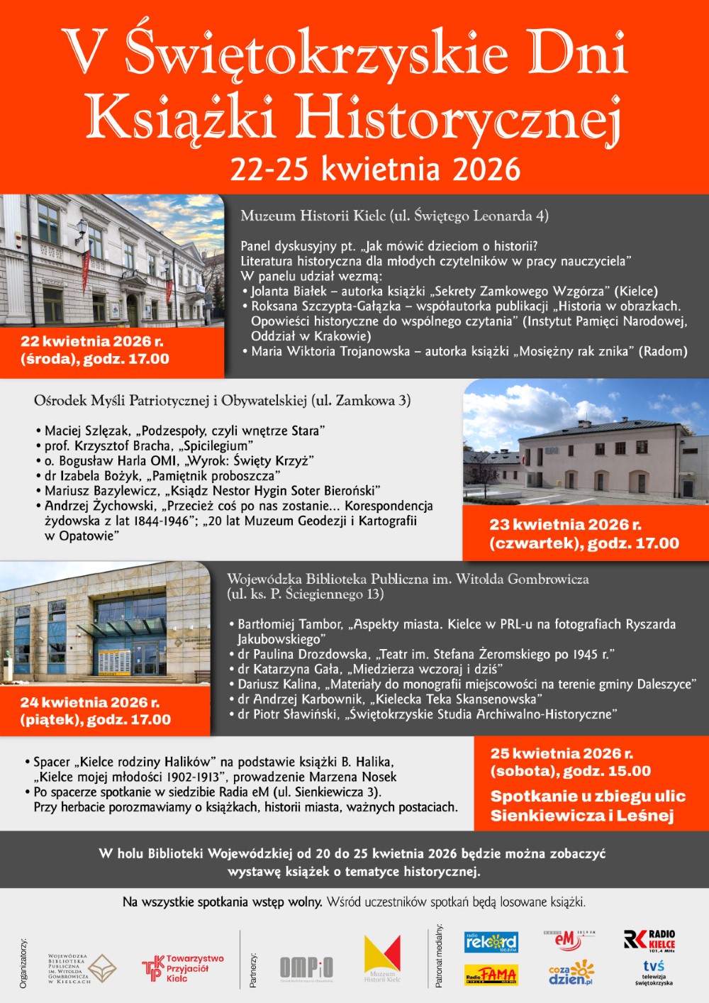 V Świętokrzyskie Dni Książki Historycznej - Radio Kielce