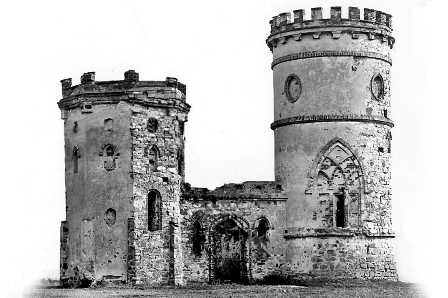 Kielce. Lata 1880-1905. Prochownia, która znajdowała się w rejonie skrzyżowania ulicy Żeromskiego i Bema / źródło: facebook.com/kieleckieinwestycje; zbiory Muzeum Narodowego w Kielcach