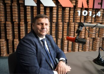 20.03.2026. Radio Kielce. Rozmowa Dnia. Na zdjęciu: Michał Skotnicki - wicewojewoda świętokrzyski / Fot. Angelika Rejnowicz - Radio Kielce