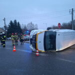 Nie ustąpił pierwszeństwa. Ranni trafili do szpitala