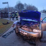 Nie ustąpił pierwszeństwa. Ranni trafili do szpitala - Radio Kielce