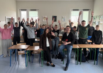 Młodzież poznała tajniki pracy dziennikarskiej