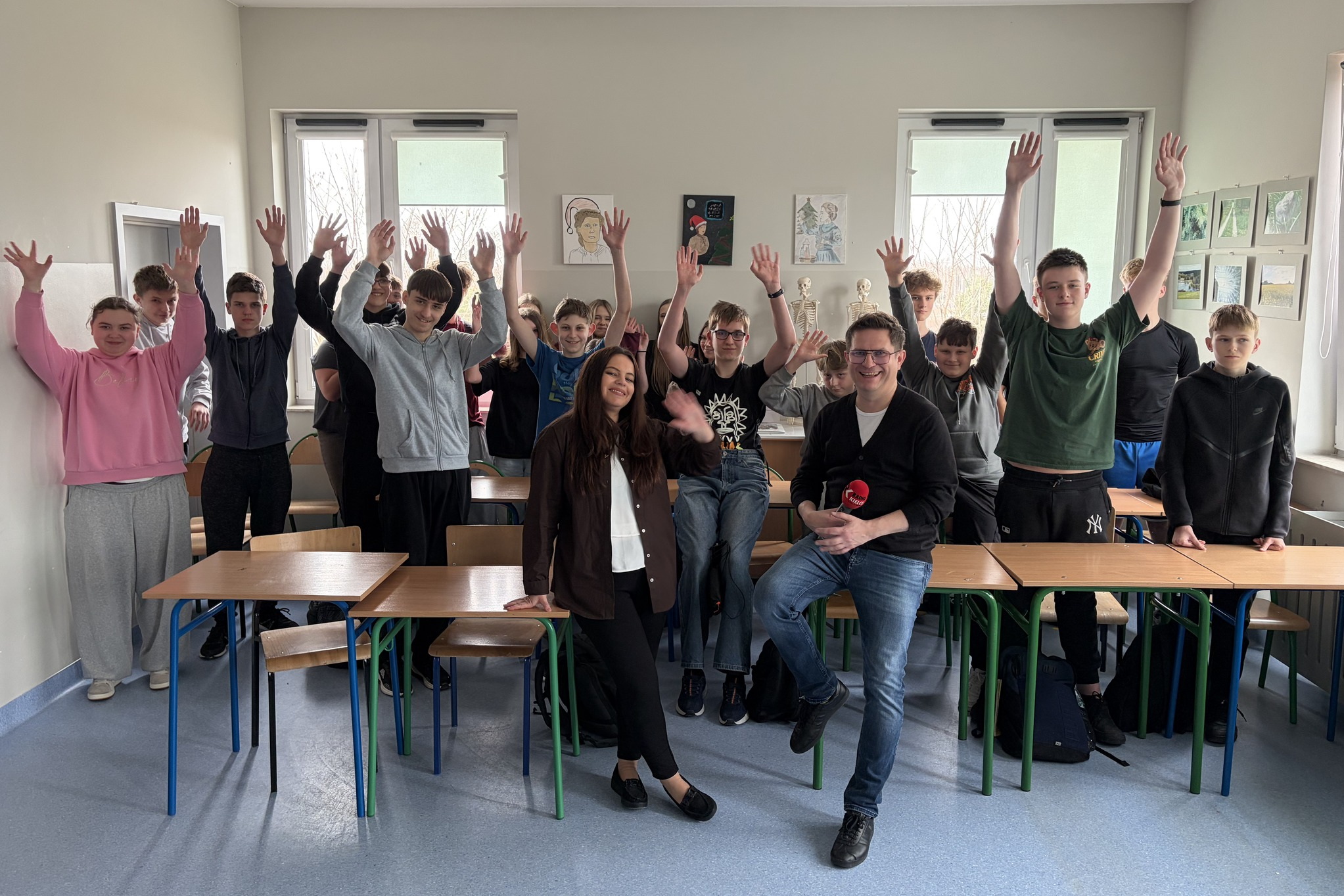 Młodzież poznała tajniki pracy dziennikarskiej