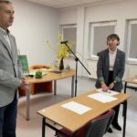 Bażyna i tajęża sprawdzały znajomość ortografii - Radio Kielce 28.03.2026. Sandomierz. VI Sandomierskie Dyktando z Jajem / Fot. Grażyna Szlęzak-Wójcik - Radio Kielce