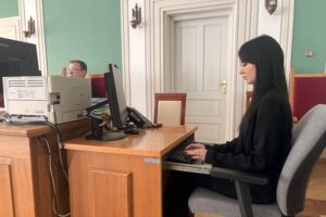 09.03.2026. Kielce. Symulacja rozprawy karnej / Fot. Aleksandra Słowak - Radio Kielce