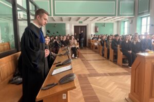 09.03.2026. Kielce. Symulacja rozprawy karnej / Fot. Aleksandra Słowak - Radio Kielce