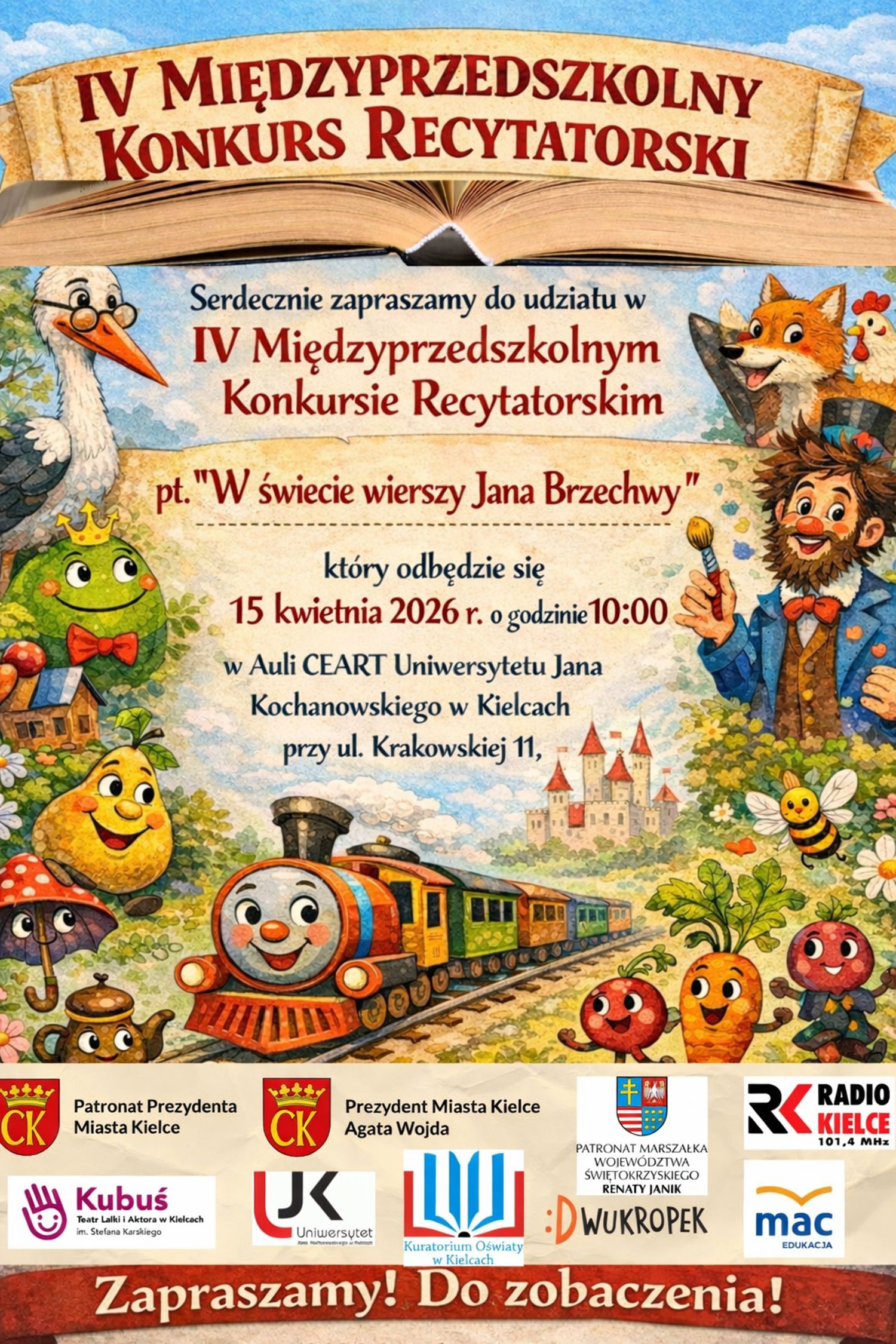 IV Międzyprzedszkolny Konkurs Recytatorski - Radio Kielce