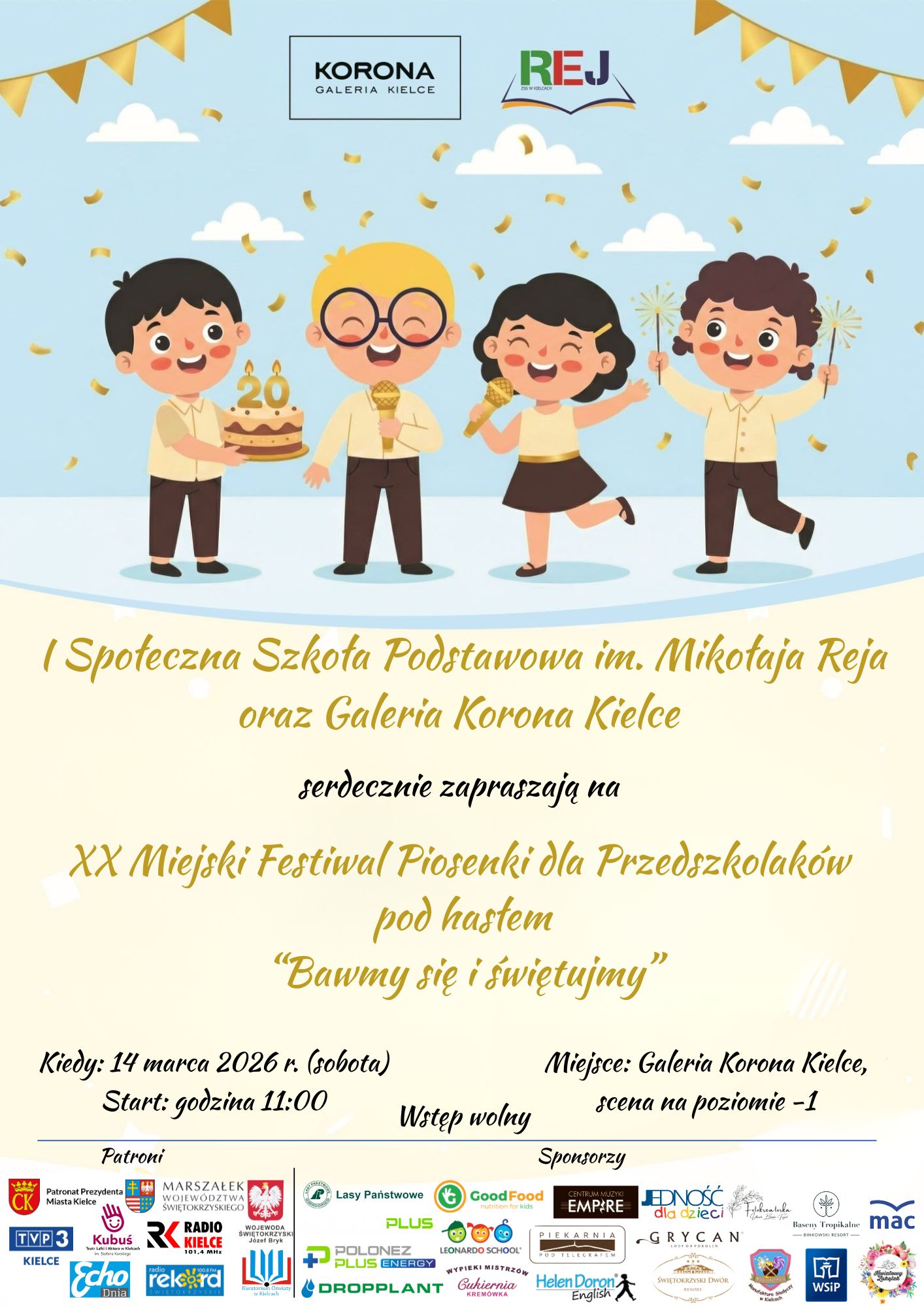 XX Miejski Festiwal Piosenki dla Przedszkolaków - Radio Kielce