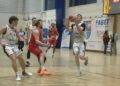 28.03.2026. Kielce. Mecz II ligi koszykarzy AZS UJK Kielce - Zagłębie Sosnowiec / Fot. Maciej Makuła - Radio Kielce