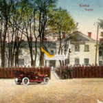 Kielce. 1916 rok. Gmach Leonarda (obecnie plac Moniuszki) / źródło: fotopolska.eu