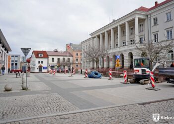 Kielce. Plac Konstytucji 3 Maja / Źródło: Urząd Miasta Kielce