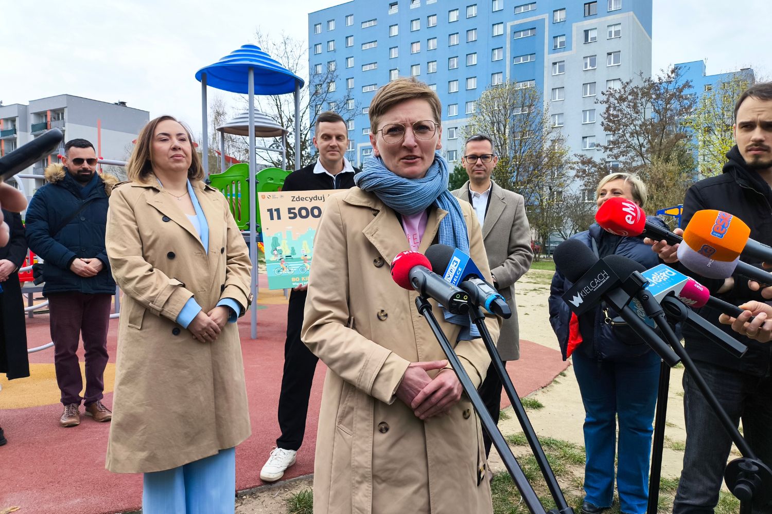 14.04.2026. Kielce. Konferencja dot. Kieleckiego Budżetu Obywatelskiego / Fot. Dariusz Kuc - Radio Kielce