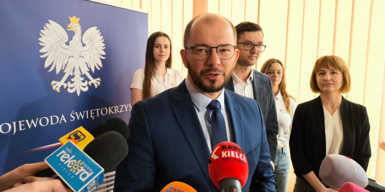 13.04.2026. Kielce. Inauguracja Świętokrzyskiego Funduszu Lokalnego / Fot. Dariusz Kuc - Radio Kielce