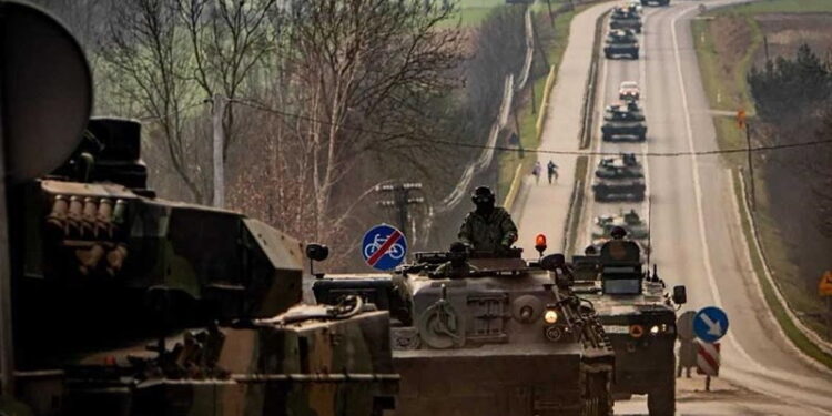 Kolumny wojska przejadą przez Polskę