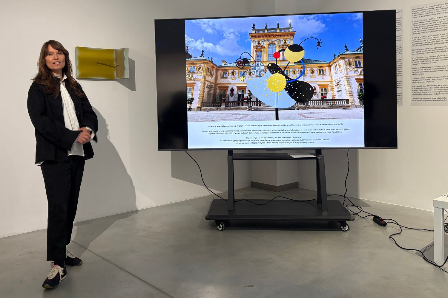 Heweliuszowska wizja kosmosu w Ostrowcu