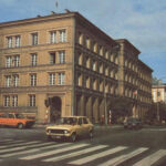 Kielce. Ulica Seminaryjska. Lata 1980-1986. Budynek sądu / źródło: facebook.com/KielceNaPrzestrzeniLat