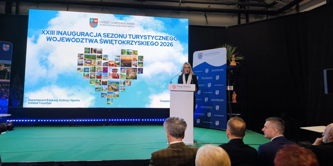 11.04.2026. Kielce. Targi Kielce. Inauguracja sezonu turystycznego / Fot. Dariusz Kuc - Radio Kielce