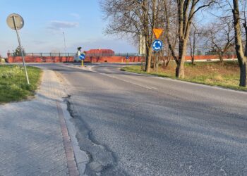 Sandomierz. Ulica Portowa / Fot. Grażyna Szlęzak-Wójcik - Radio Kielce