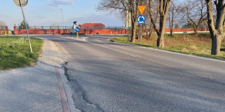 Sandomierz. Ulica Portowa / Fot. Grażyna Szlęzak-Wójcik - Radio Kielce