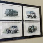 Akwarele Doroty Sarzyńskiej otwierają starachowicki sezon wystawienniczy - Radio Kielce Starachowice, Wernisaż wystawy prac Doroty Sarzyńskiej / Fot. Anna Głąb - Radio Kielce