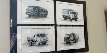 Starachowice, Wernisaż wystawy prac Doroty Sarzyńskiej / Fot. Anna Głąb - Radio Kielce