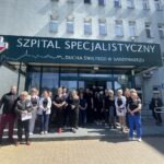 22.04.2026. Sandomierz. Protest szpitali powiatowych / Fot. Grażyna Szlęzak-Wójcik - Radio Kielce